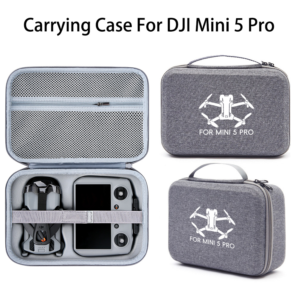 Drone Joystick Cover - DJI Mini 5 Pro ドローン用収納キャリーケース デュアルバッテリーリモコンボックス
