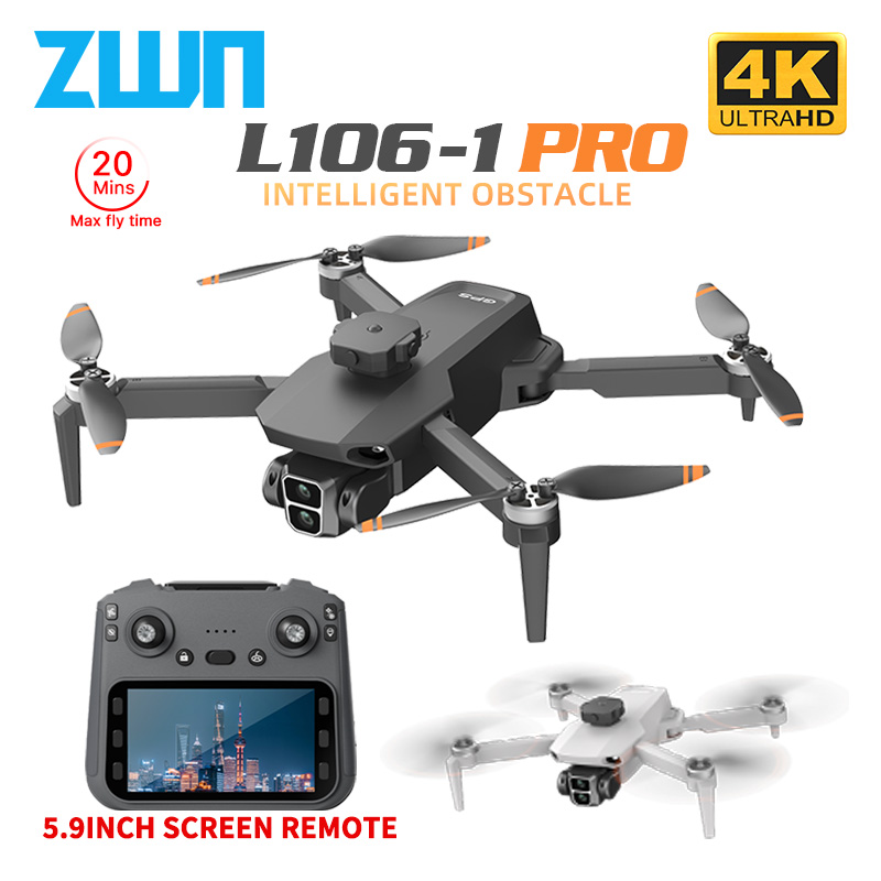 Drone Controller Screen - L106-1PRO GPS プロフェッショナルドローン 4K HD カメラスクリーンリモート