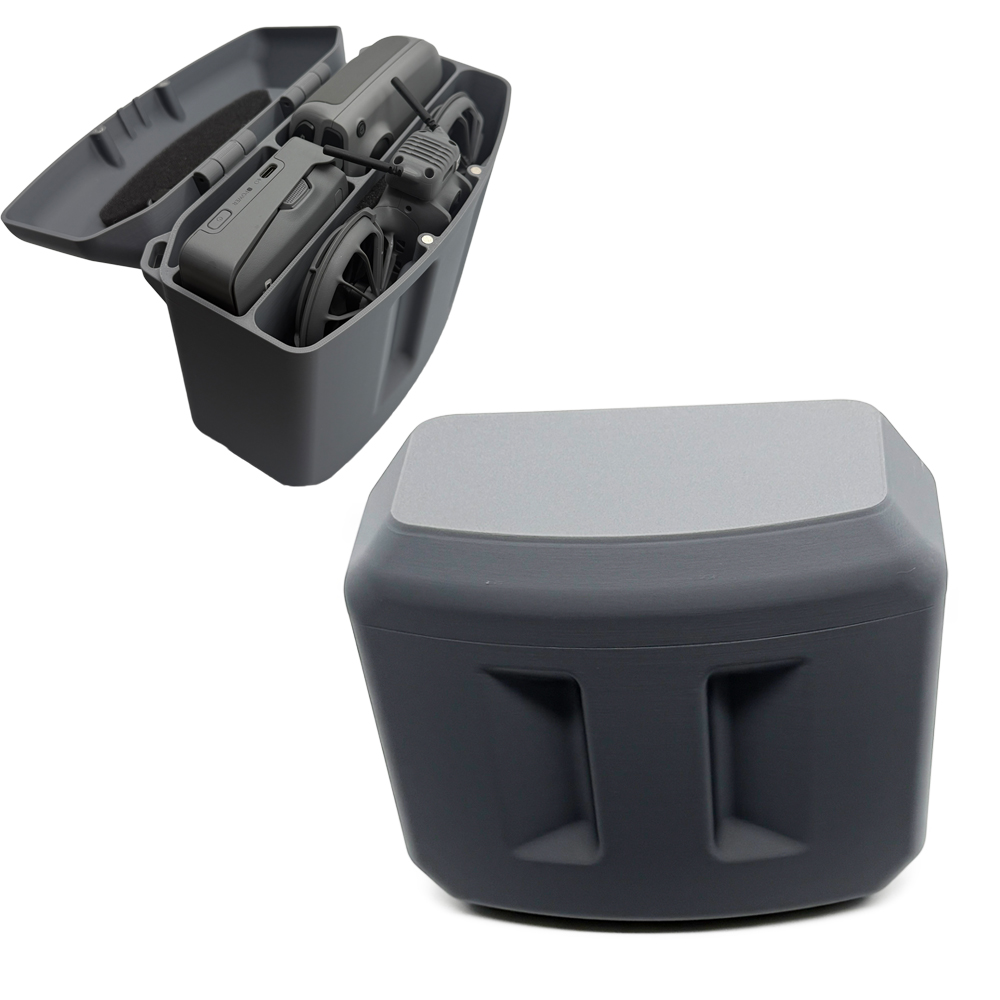 Drone Carrying Case - DJI Neo 2用ハードキャリングケース 3Dプリント保護ボックス 磁気蓋付き 調整可能なストラップ