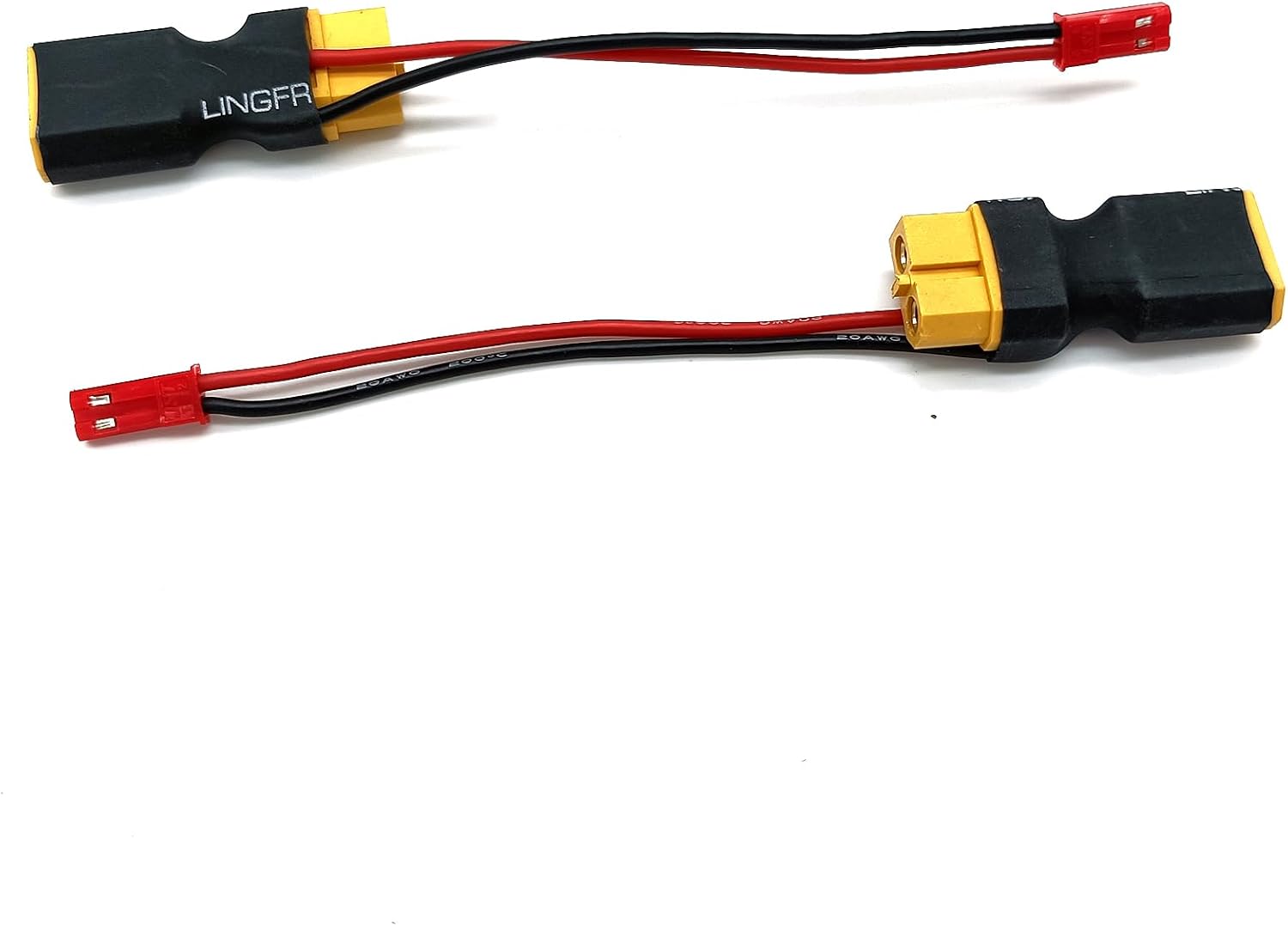 1 個 XT60 オス-メスコネクタ JST ワイヤーシリコ - Drone Beacon Light のレビューと価格