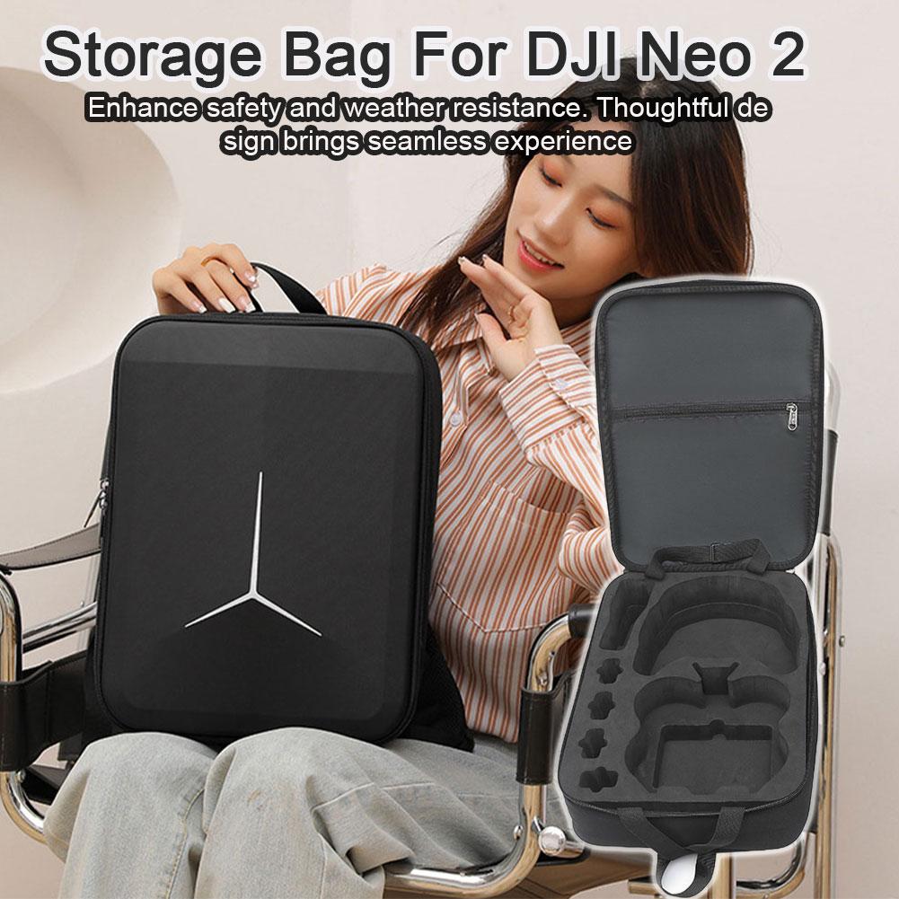 DJI Neo 2用ハードシェルバックパック、モーションフラ - Drone Carrying Case のレビューと価格