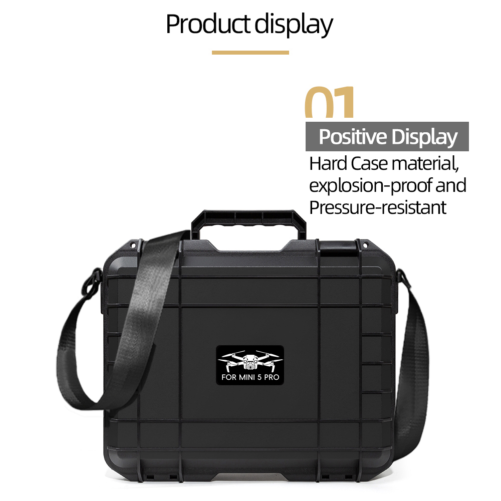 DJI Mini 5 Pro用ケース 防爆ケースバッグ ポー - Drone Carrying Case のレビューと価格