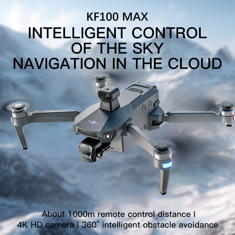 KF100 MAX GPSドローン 4Kカメラ 3軸ジンバル - Drone Controller Screen のレビューと価格