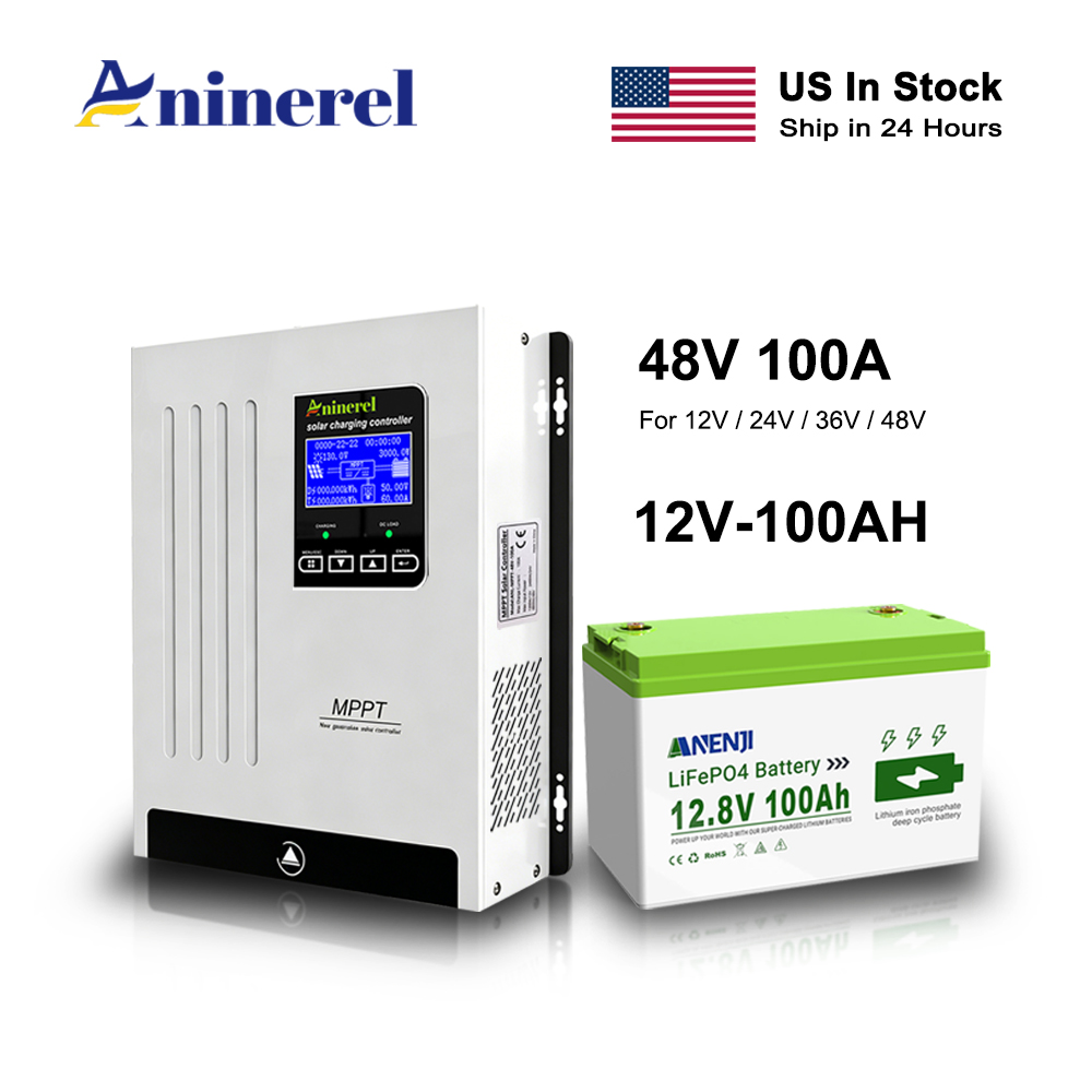 Aninerel 100Aソーラーチャージコントローラーと1 - Drone Solar Charger のレビューと価格