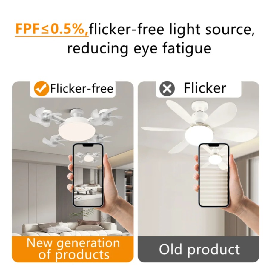 シーリングファンライトドローン E27 3/4 ヘッド 2- - Drone Beacon Light のレビューと価格