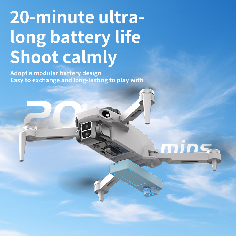 L106-1PRO GPS プロフェッショナルドローン 4K - Drone Controller Screen のレビューと価格