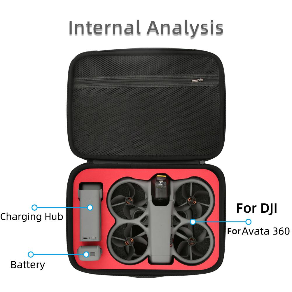 ポータブルキャリングボックス DJI Avata 360 モ - Drone Carrying Case のレビューと価格