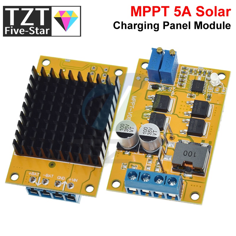 TZT 5A MPPT ソーラーパネルレギュレータコントロー - Drone Solar Charger のレビューと価格